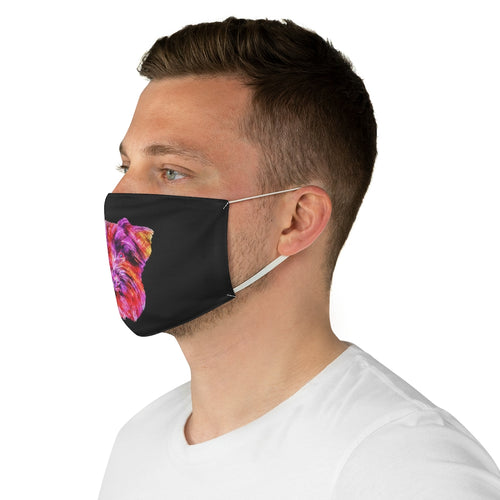 Miniature Schnauzer Fabric Face Mask