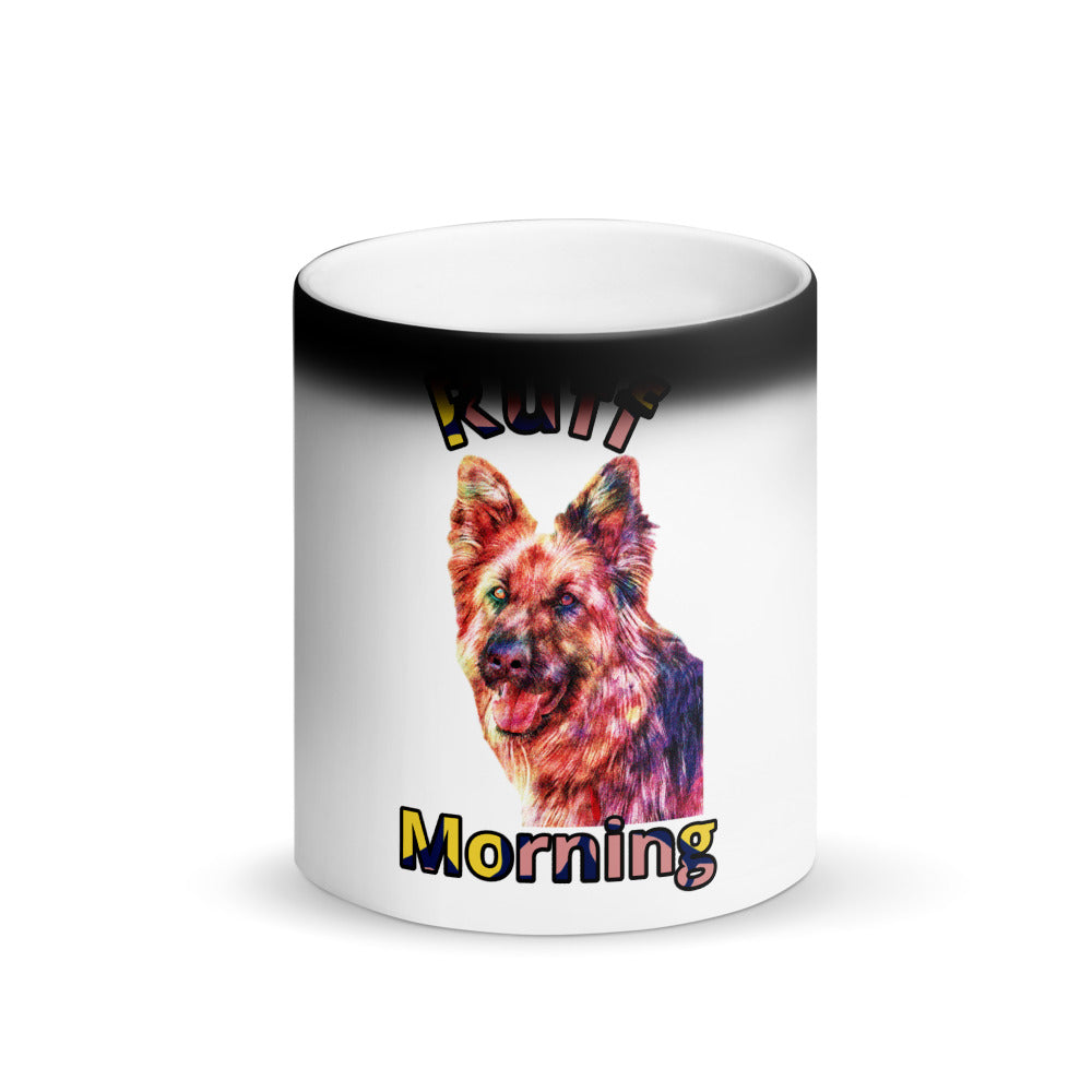 Matte Black Magic Mug