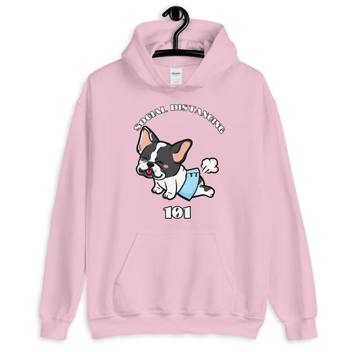 Frenchie Social Distancing Unisex Hoodie