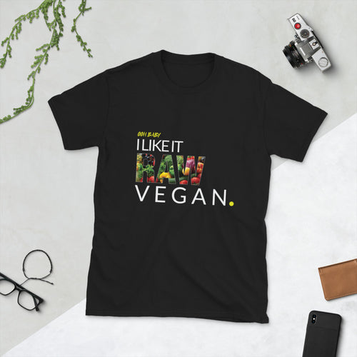 Raw Vegan Short-Sleeve Unisex T-Shirt